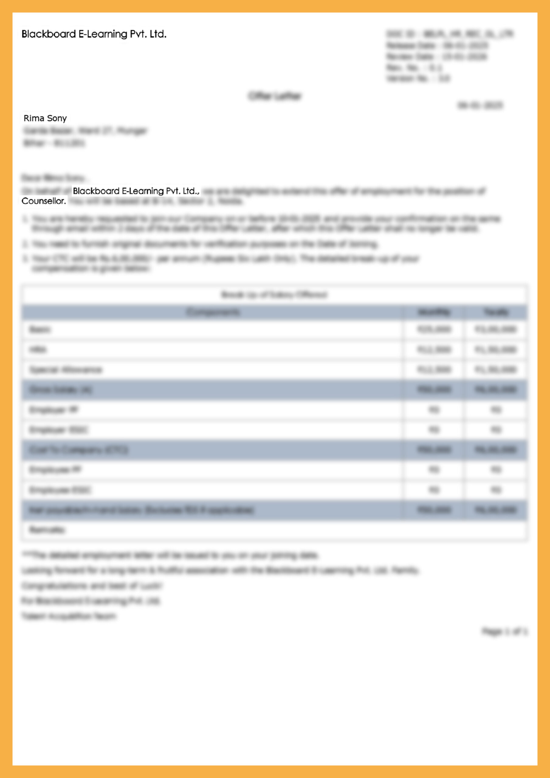 Offer Letter 12