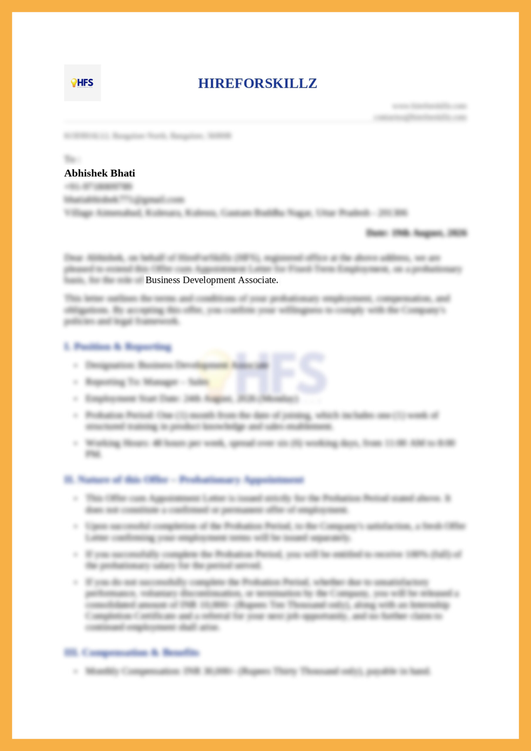 Offer Letter 6