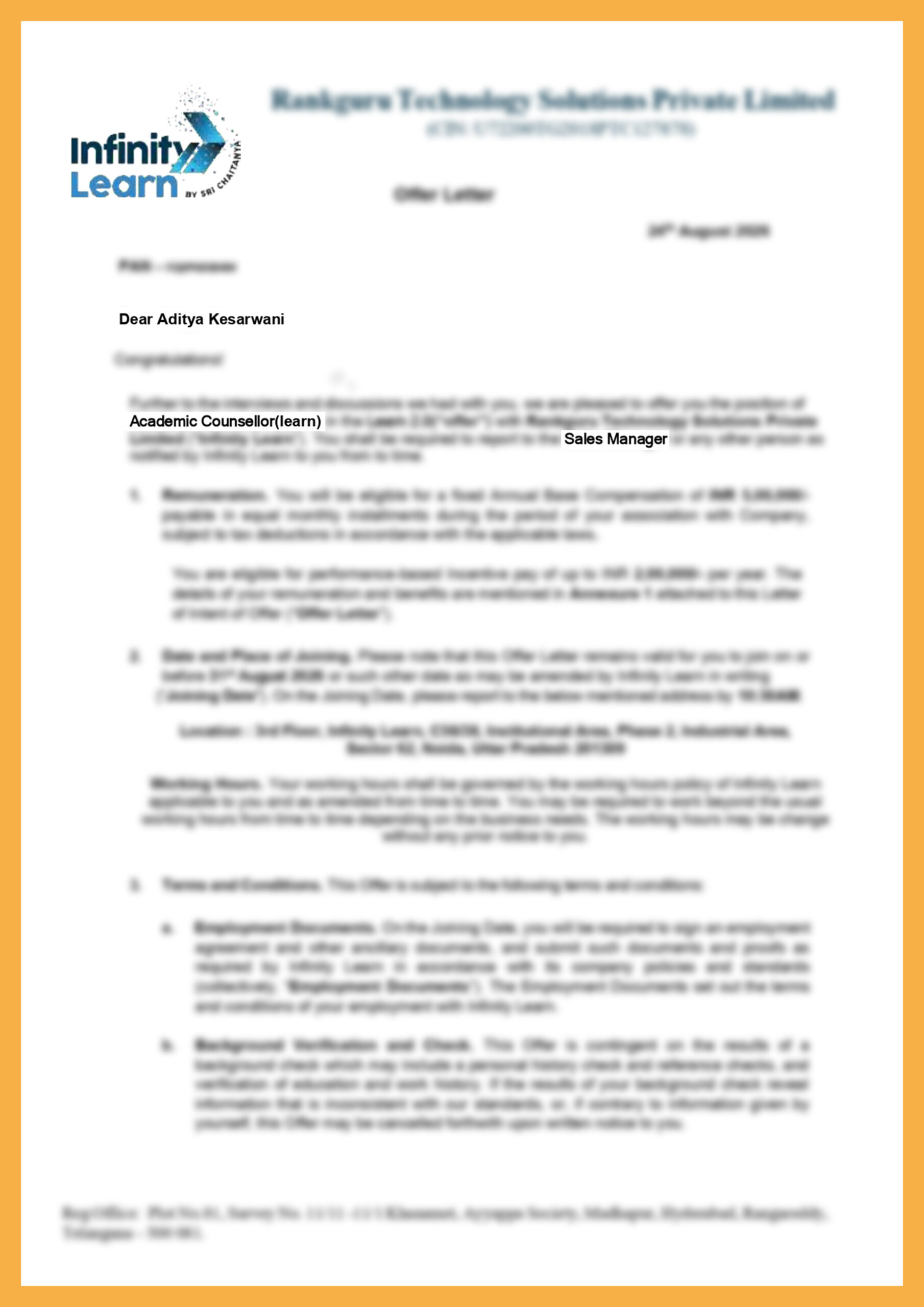 Offer Letter 7