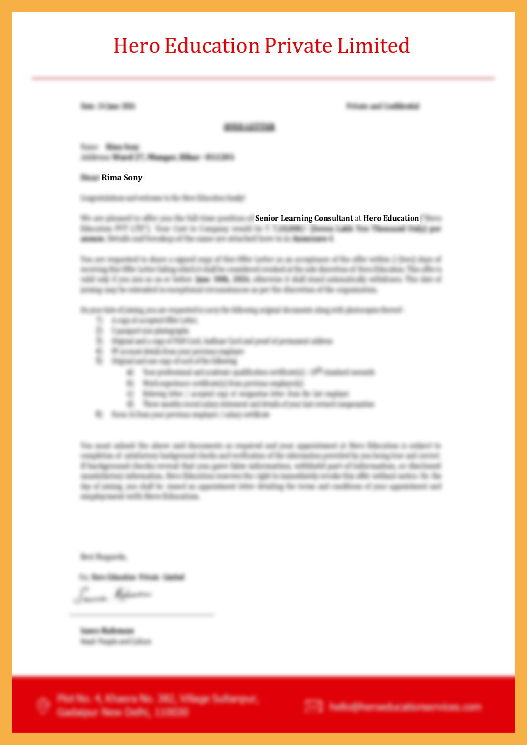 Offer Letter 3