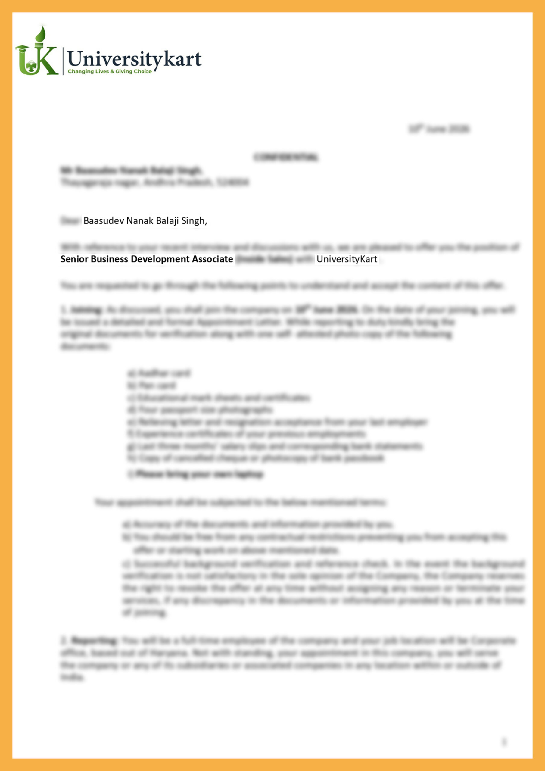 Offer Letter 5